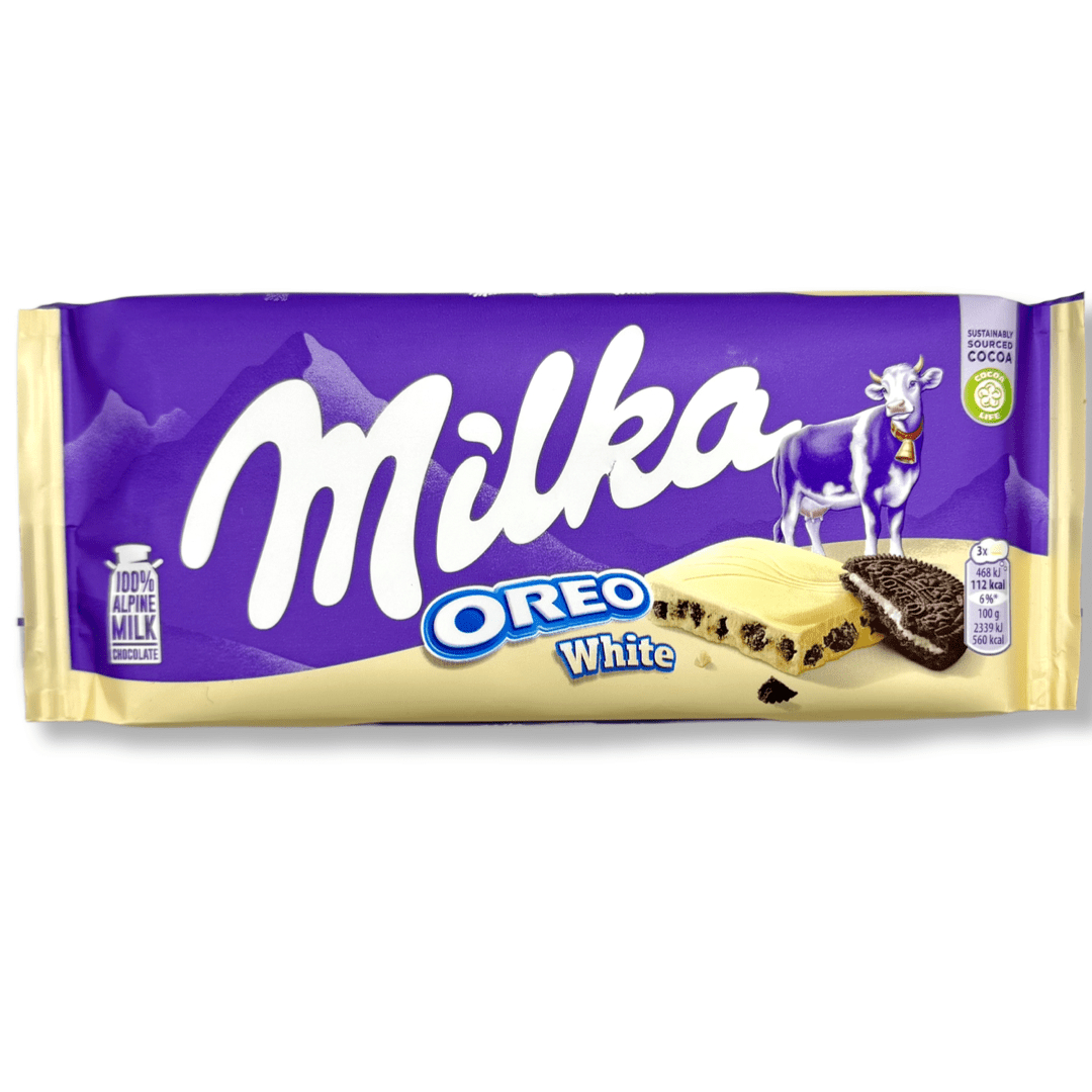 MILKA OREO WHITE 100G [KI] (40225)