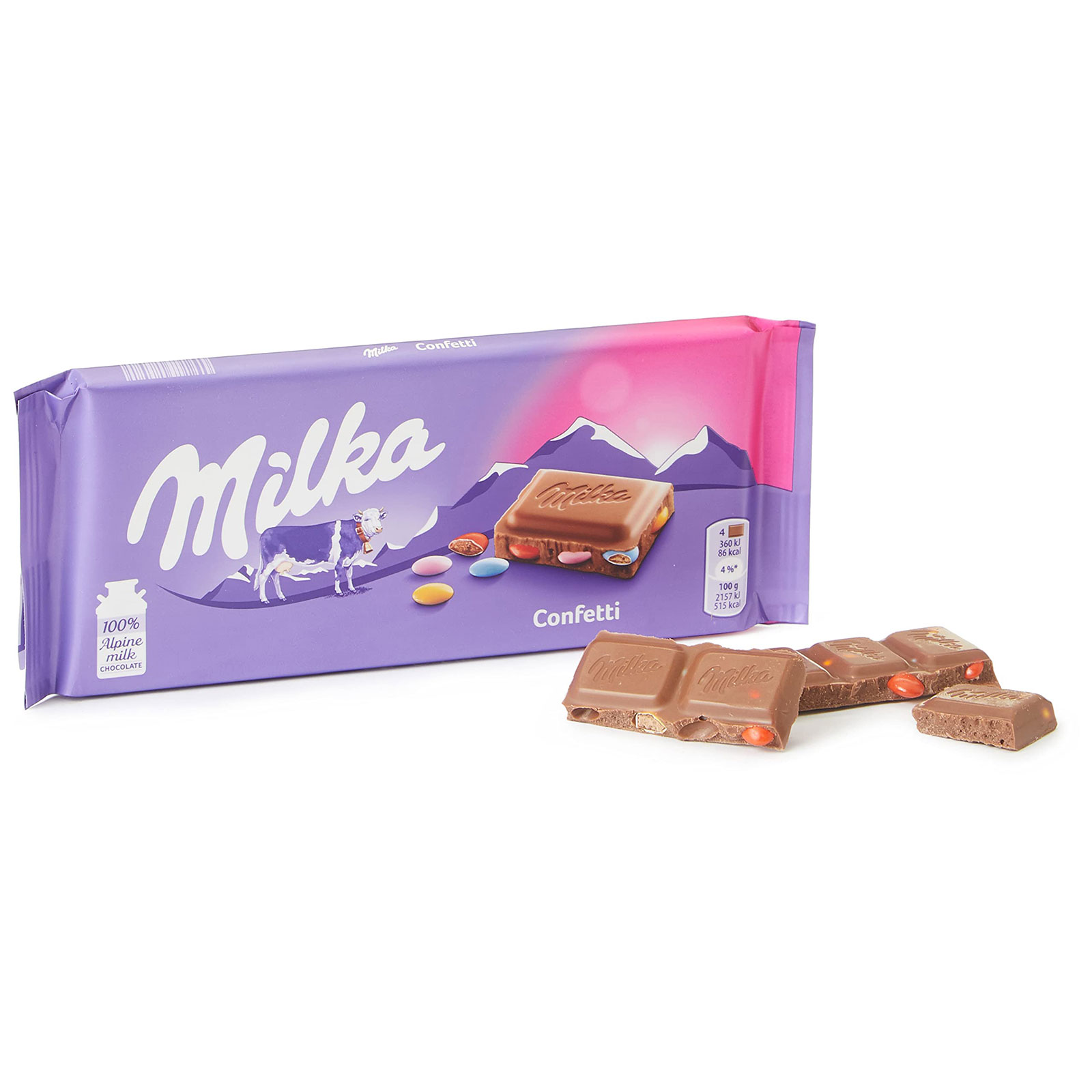 MILKA CHOCOLATE CONFETTI 90G+ [KI] (40240)