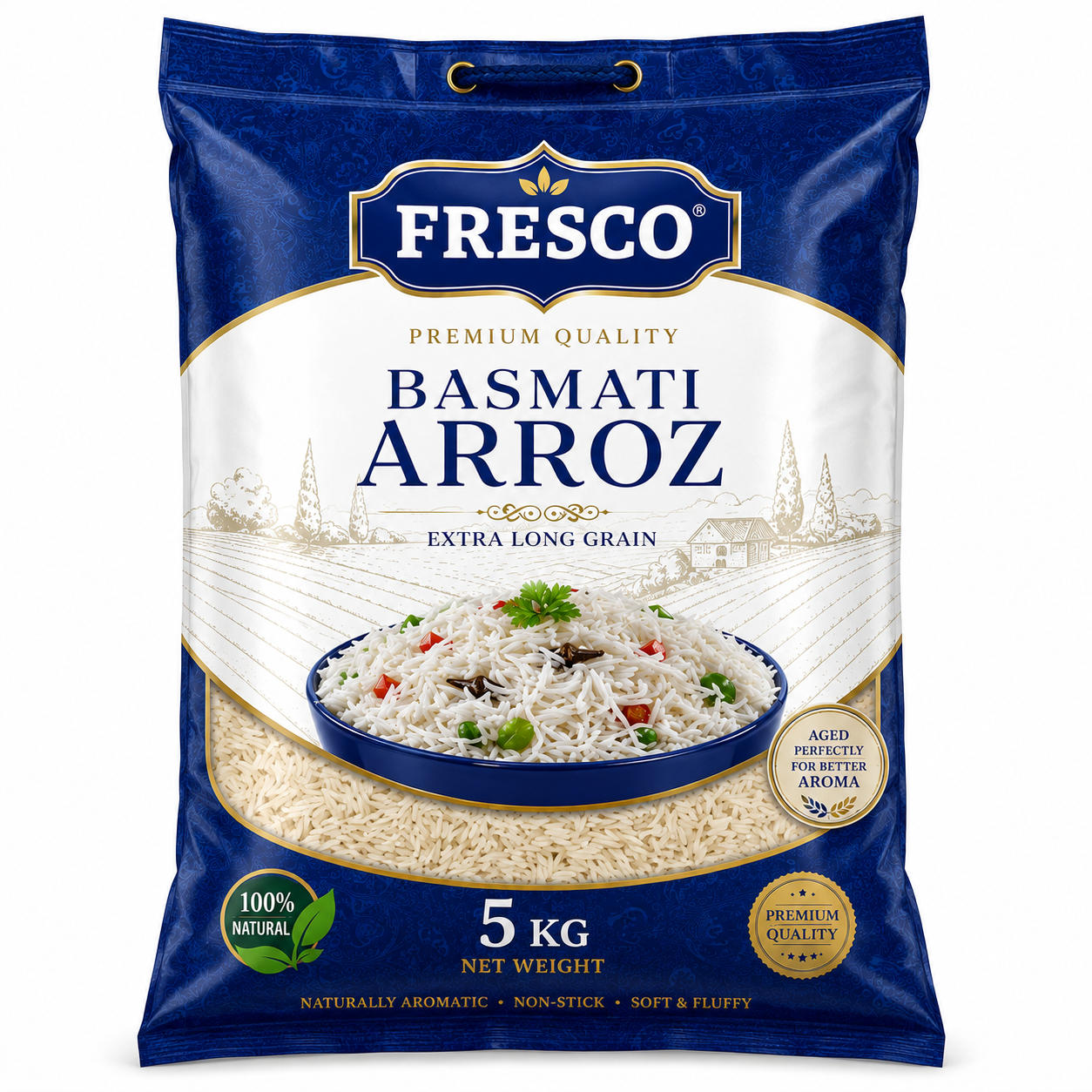 FRESCO BASMATI ARROZ 5 KG