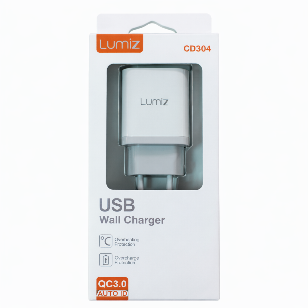 LUMIZ USB WALL CHARGER 