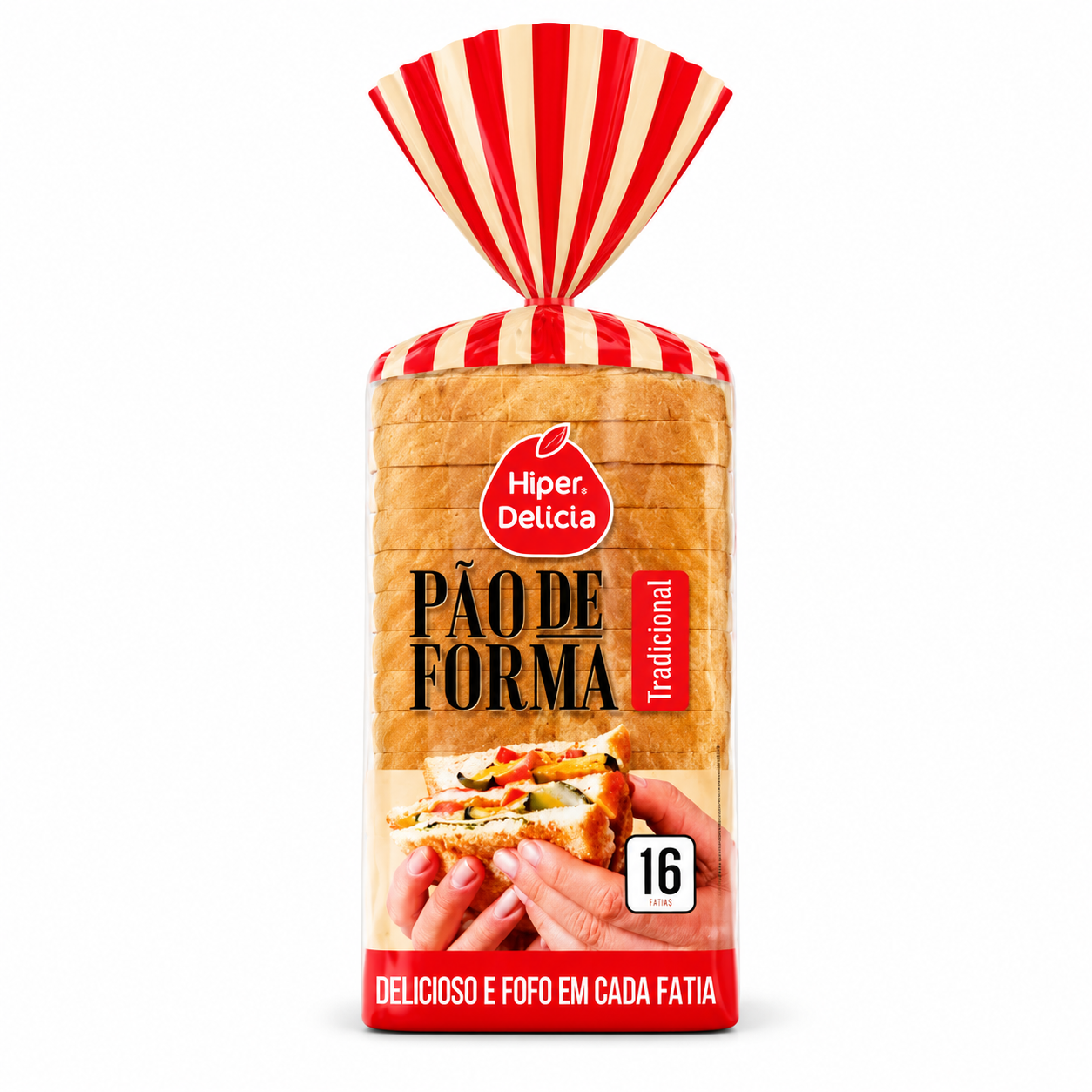 HIPER DELICIA PAO DE FORMA TRADICIONAL 450G