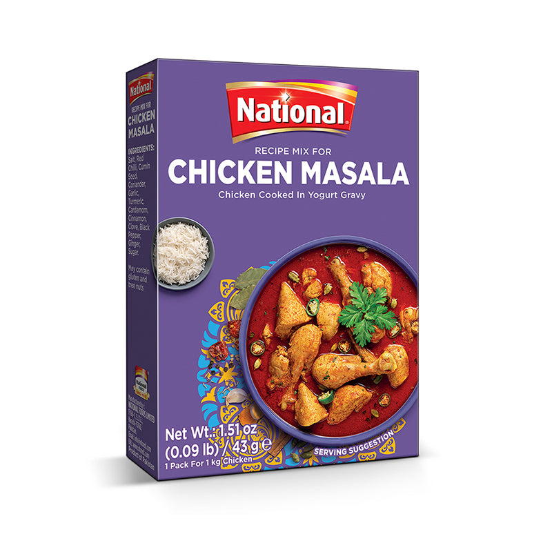 NATIONAL CHICKEN MASALA 43X2G