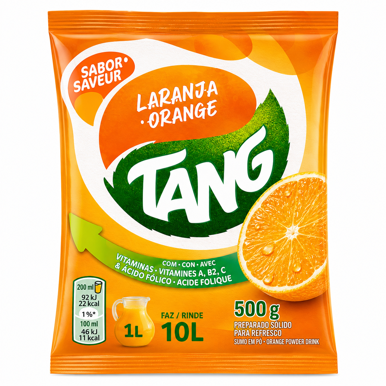 TANG SUMO EM PO LARANJA 500G