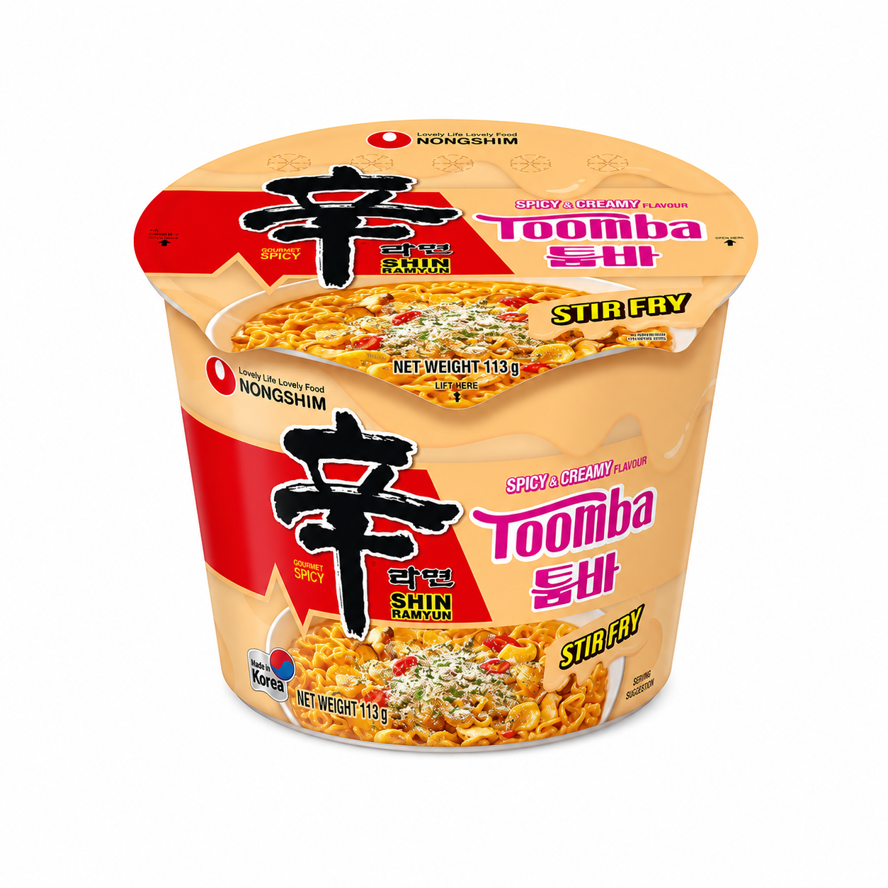 NONGSHIM NOODLES TOMBA BIG BOWL 113G