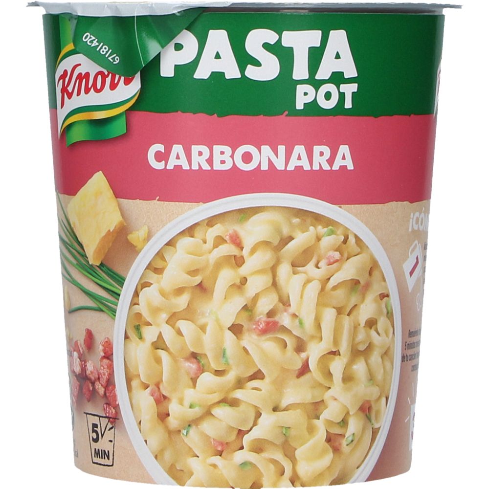 KNORR PASTA POT CARBONARA 55G