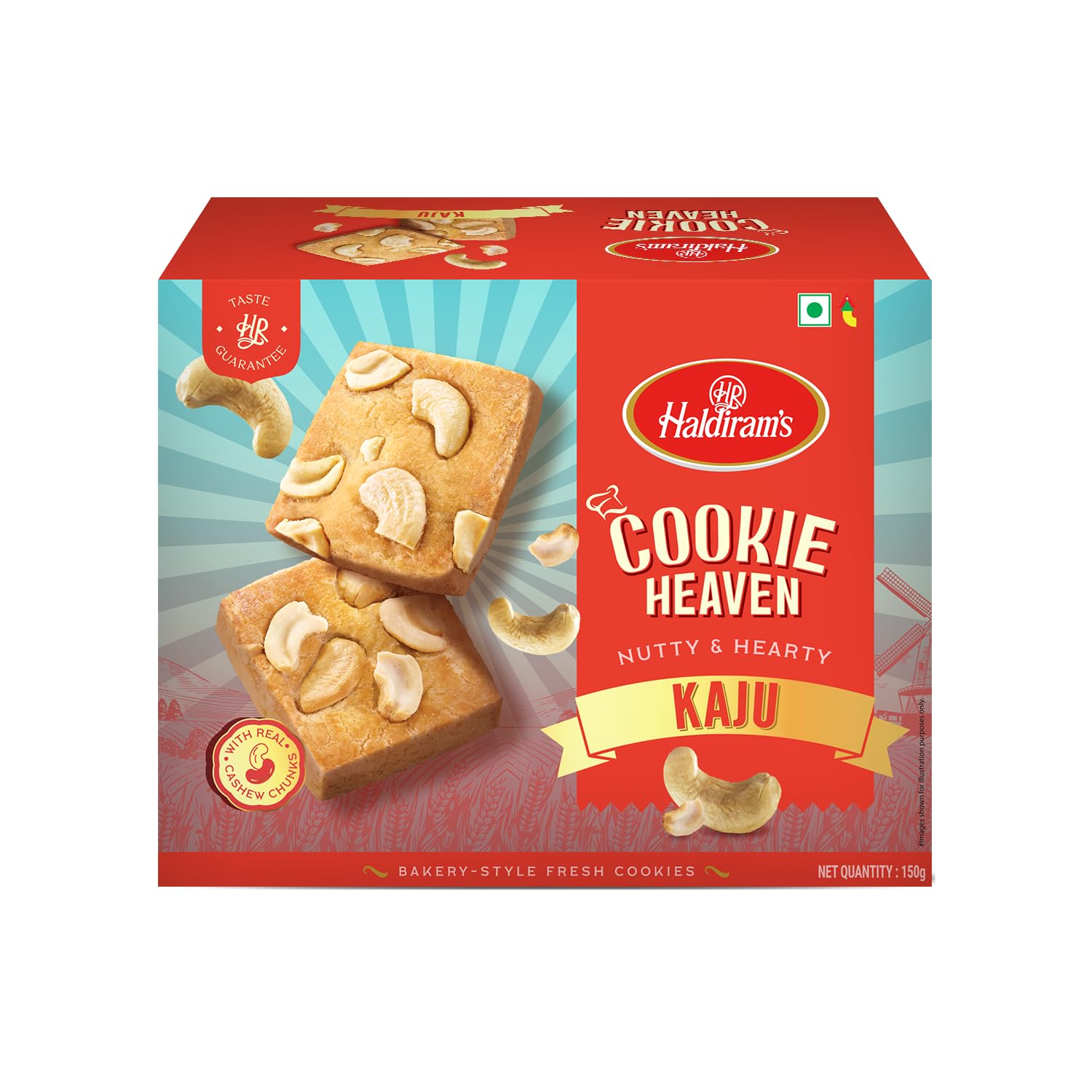COOKIE HEAVEN KAJU HALDIRAM 150G [KI]