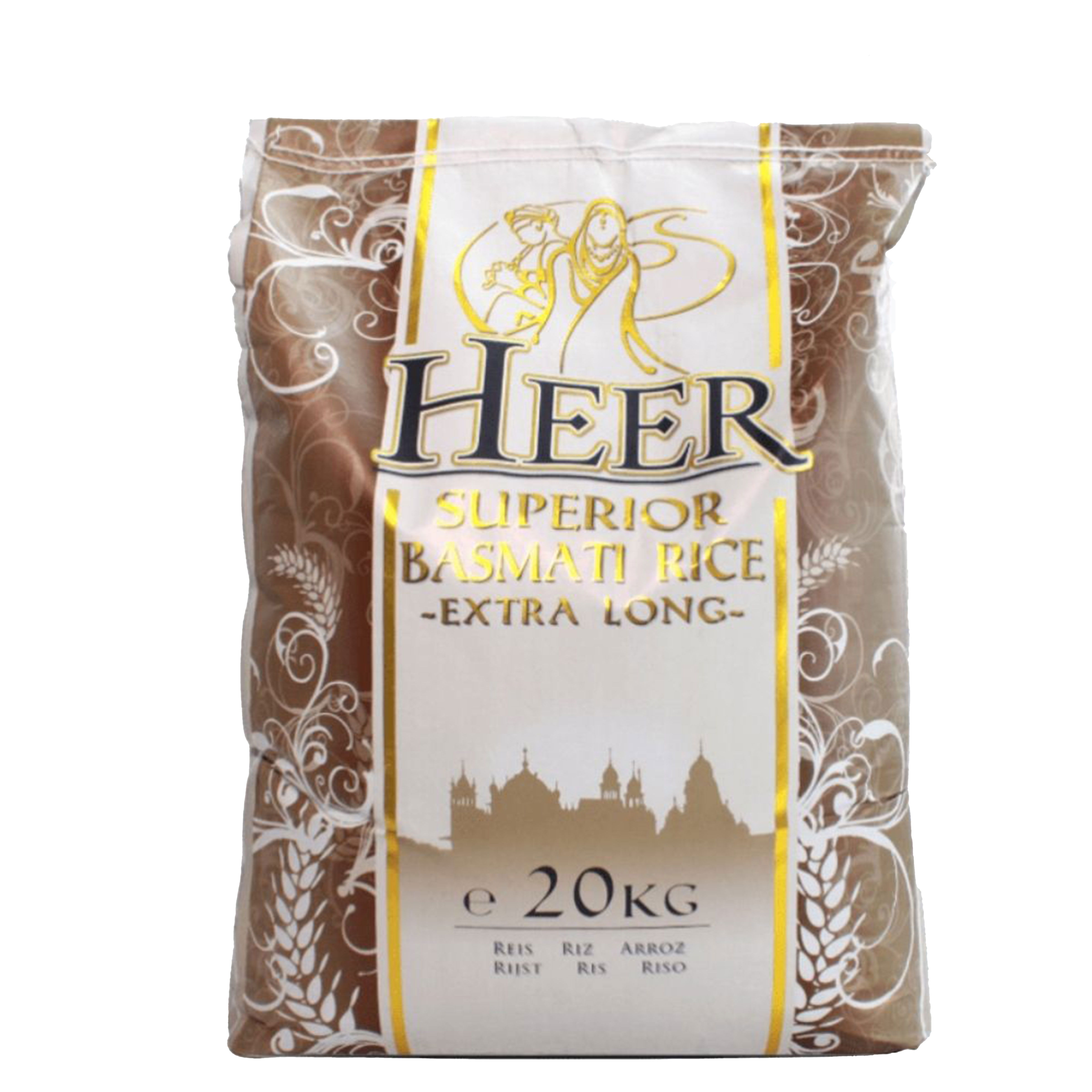 HEER BASMATI ARROZ 20KG