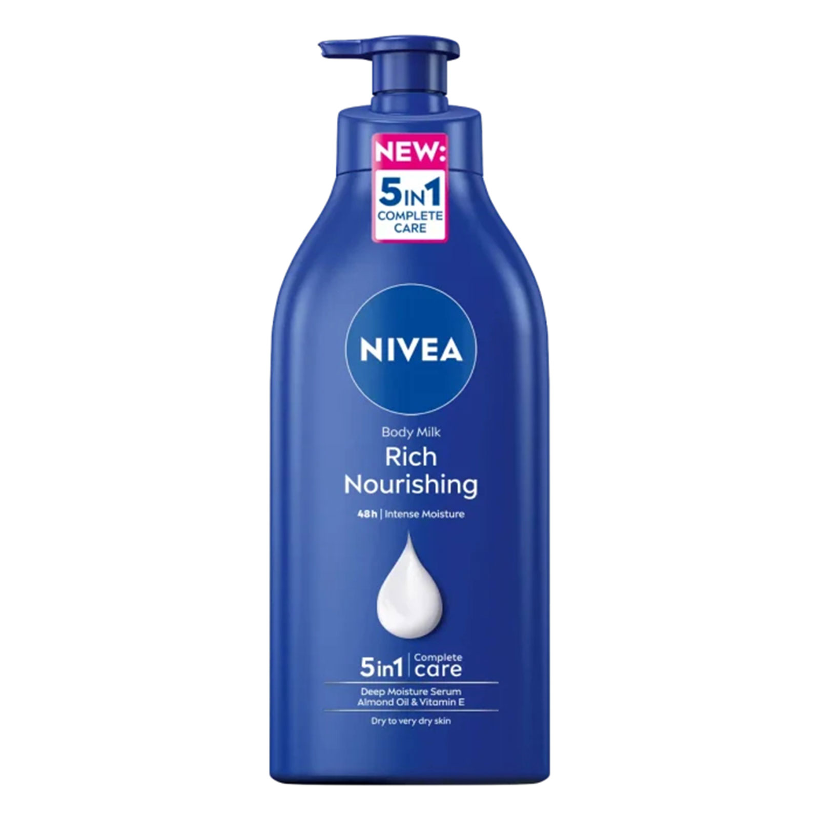 NIVEA BODY MILK AZUL 5in1 BODY LOTION 400ML [TA]