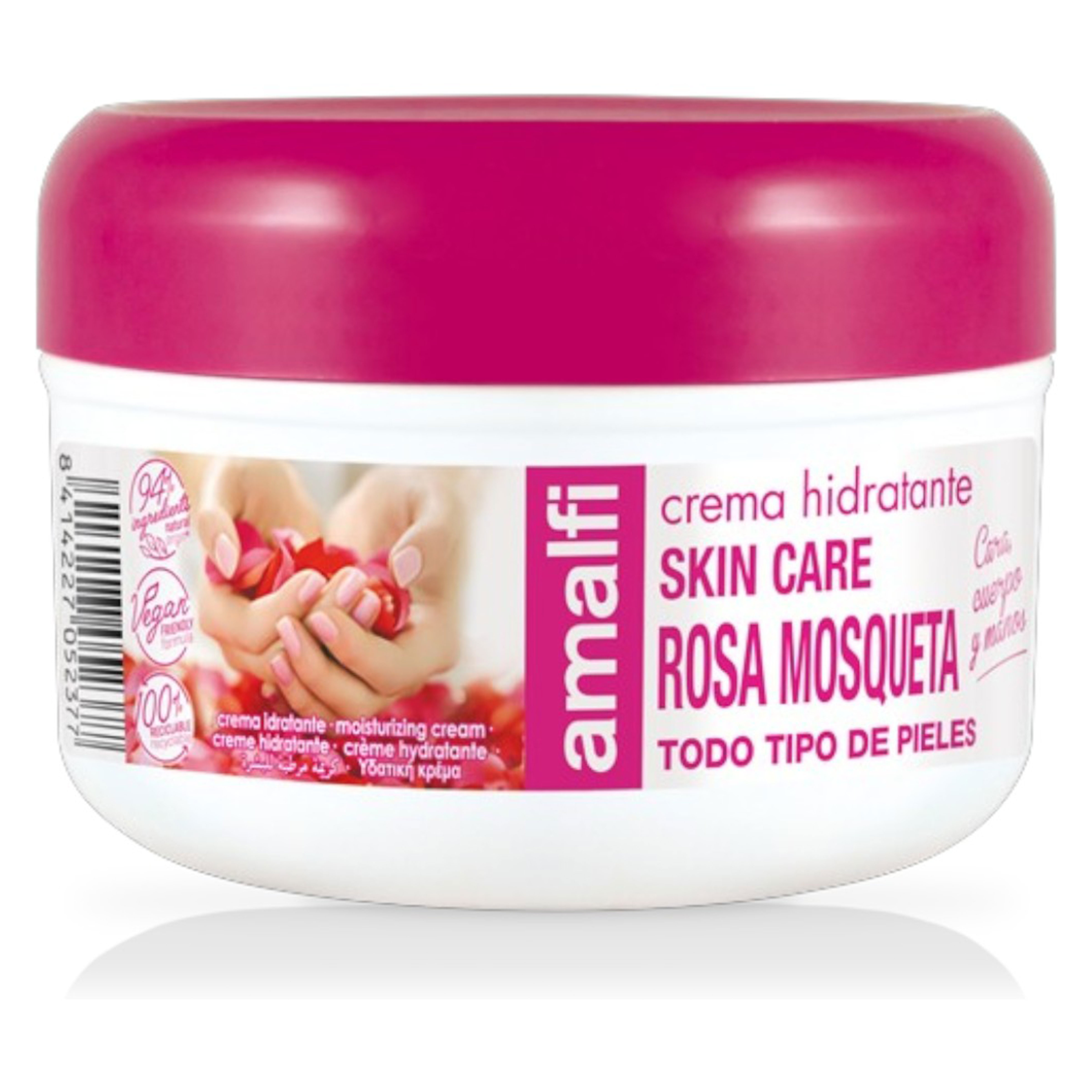 AMALFI CREMA ROSA MOSQUETA 150ML
