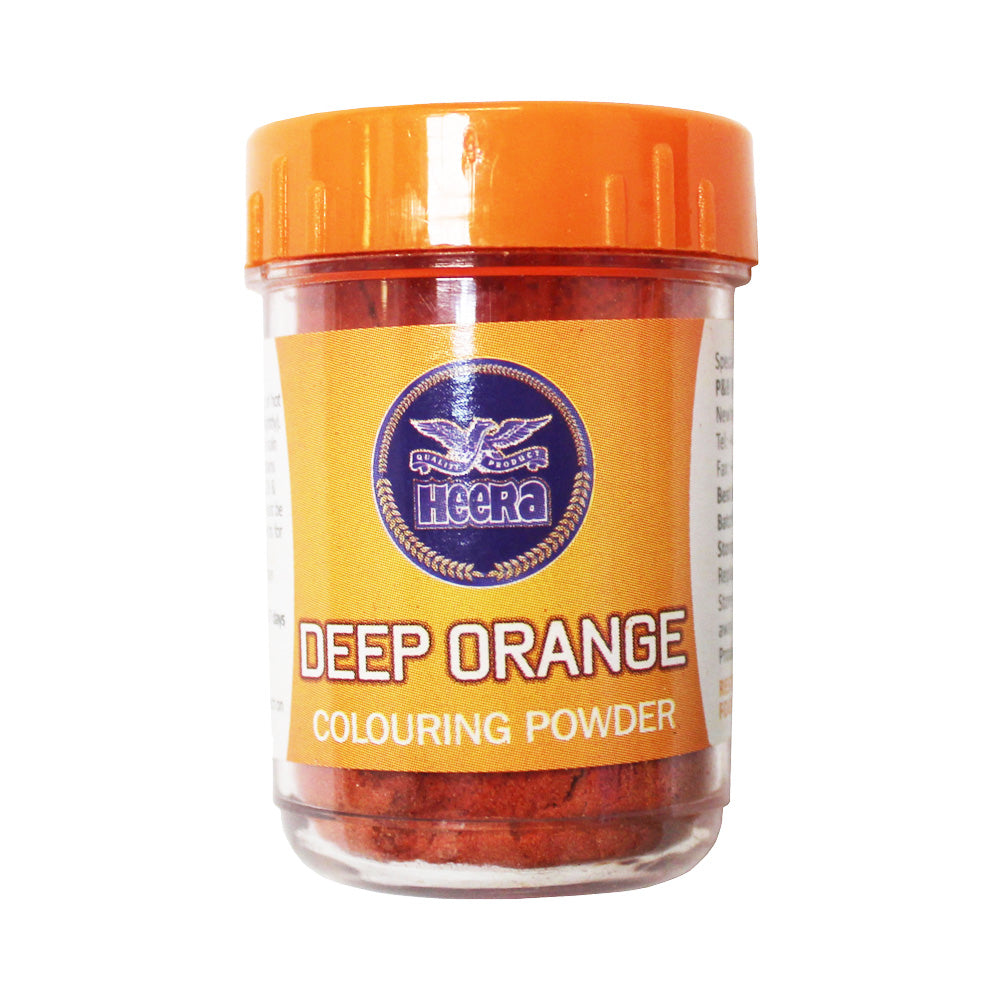 HEERA FOOD COLOUR DEEP ORANGE 25G