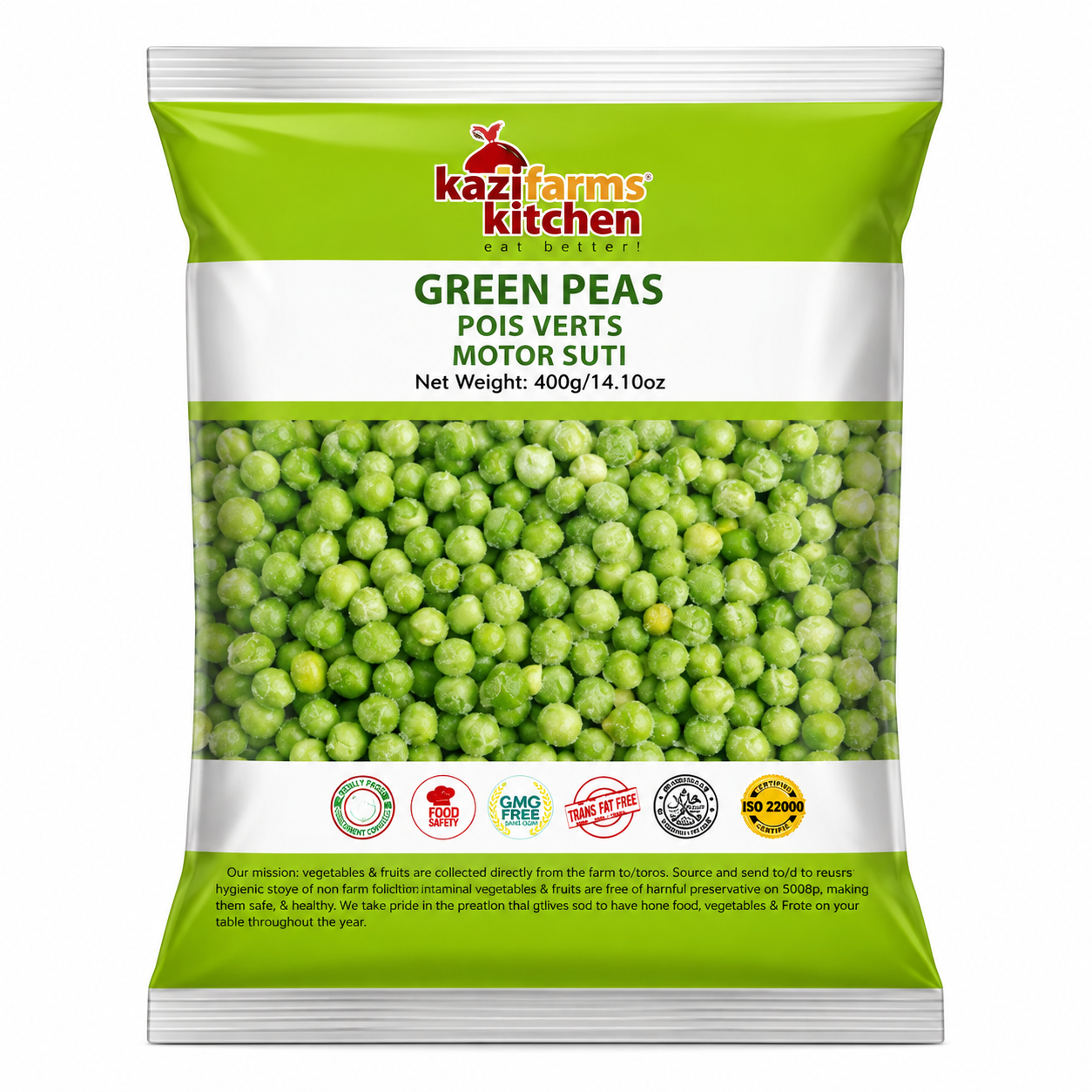 GREEN PEAS 400G X 24
