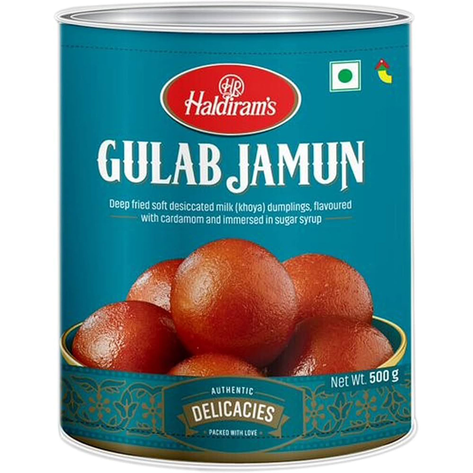 GULAB JAMUN JAR HALDIRAM 500G [KI]