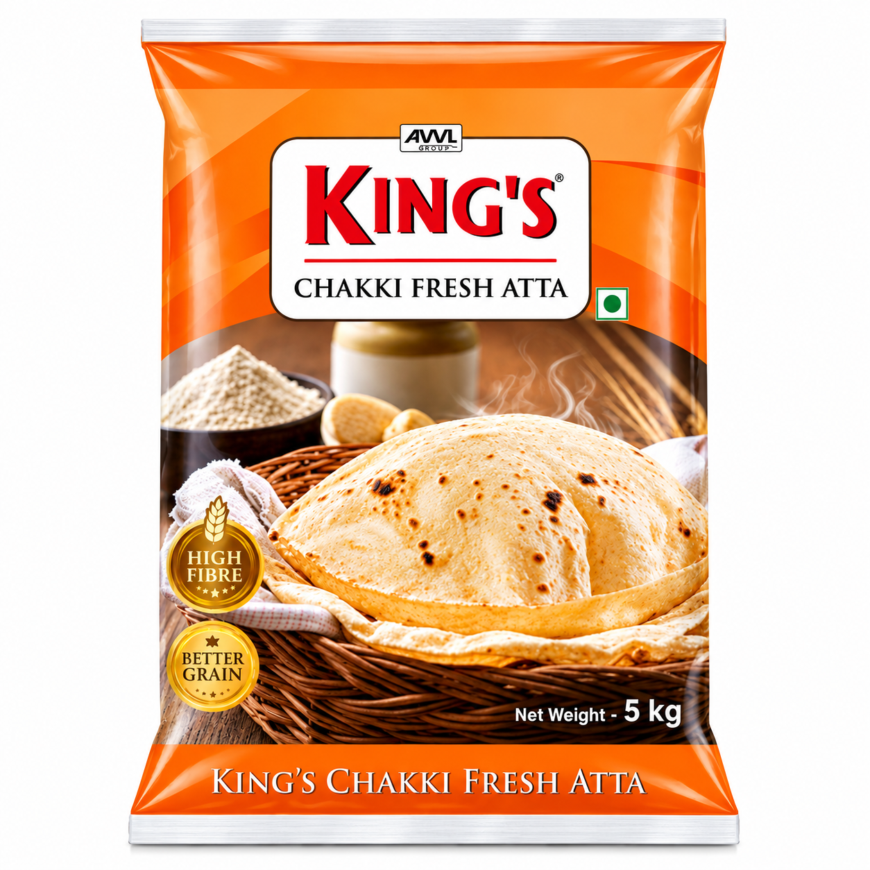 KINGS CHAKKI ATTA 10 KG