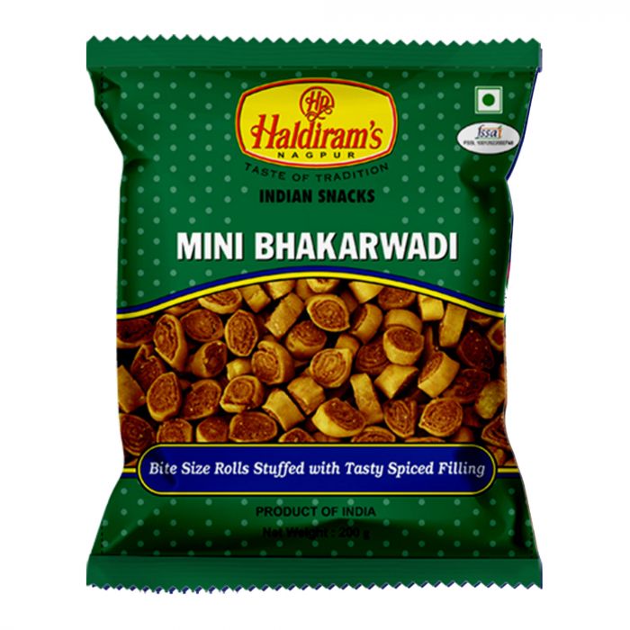MINI BHAKARWADI HALDIRAM 200G [KI]