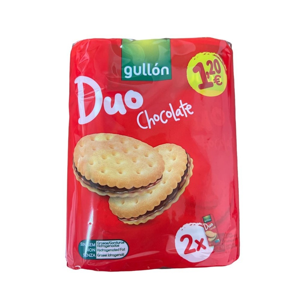 Gullón dúo choco pack-2 12x290g (14753)