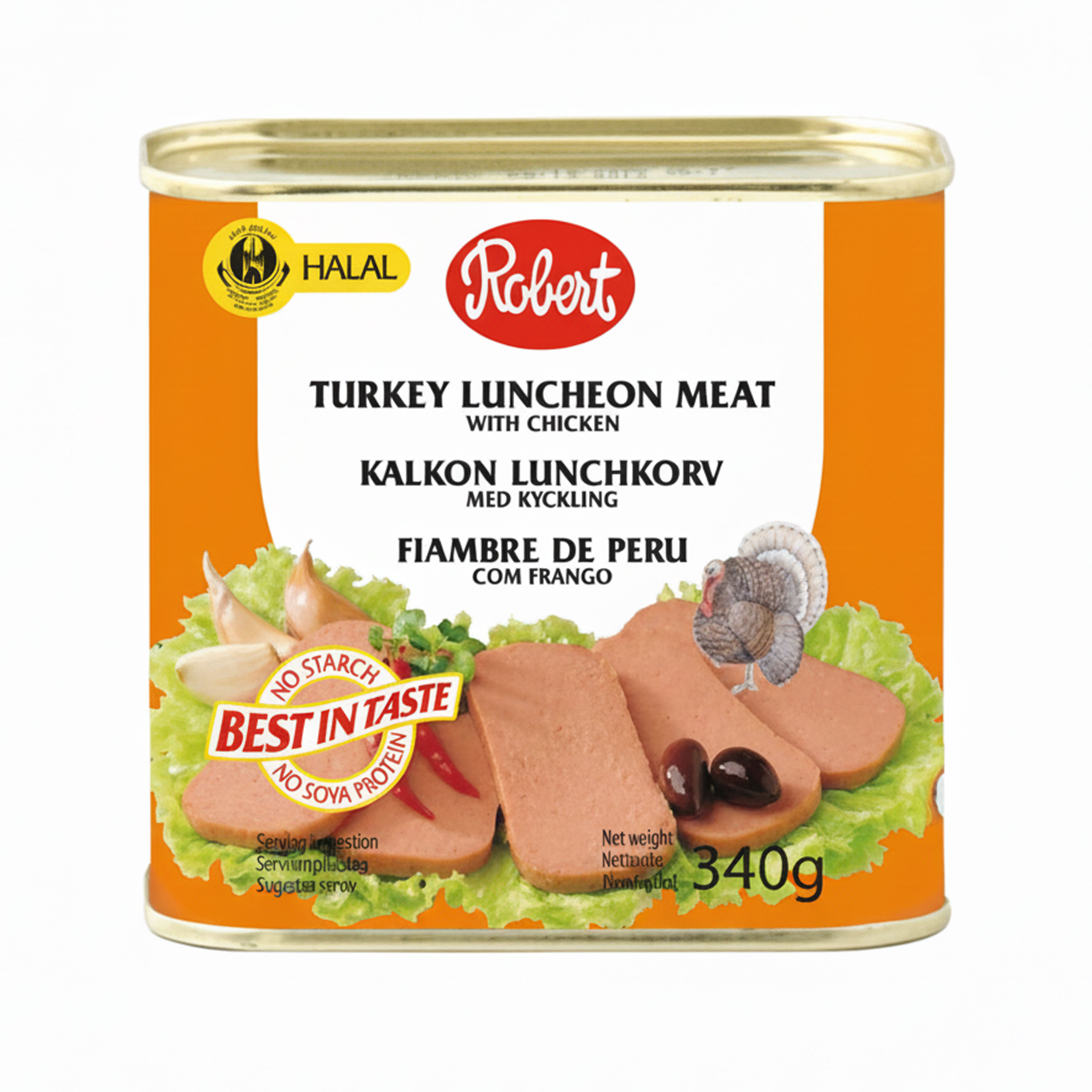 Robert Turkey Luncheon Meat 340g