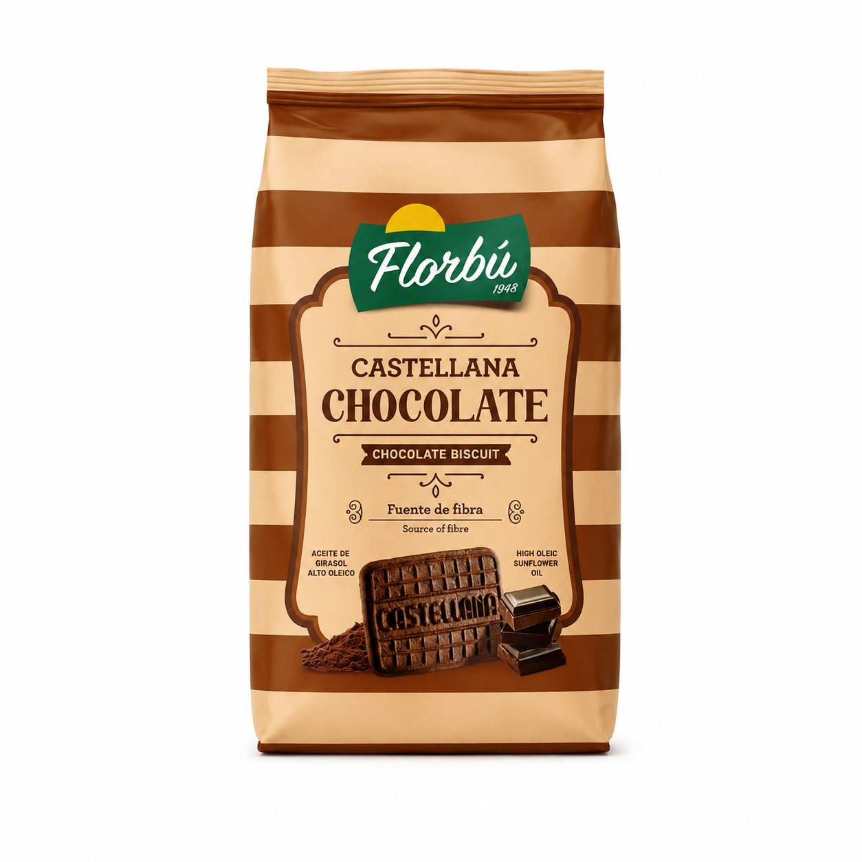 Florbu castellana cacao 6x150g (19132)