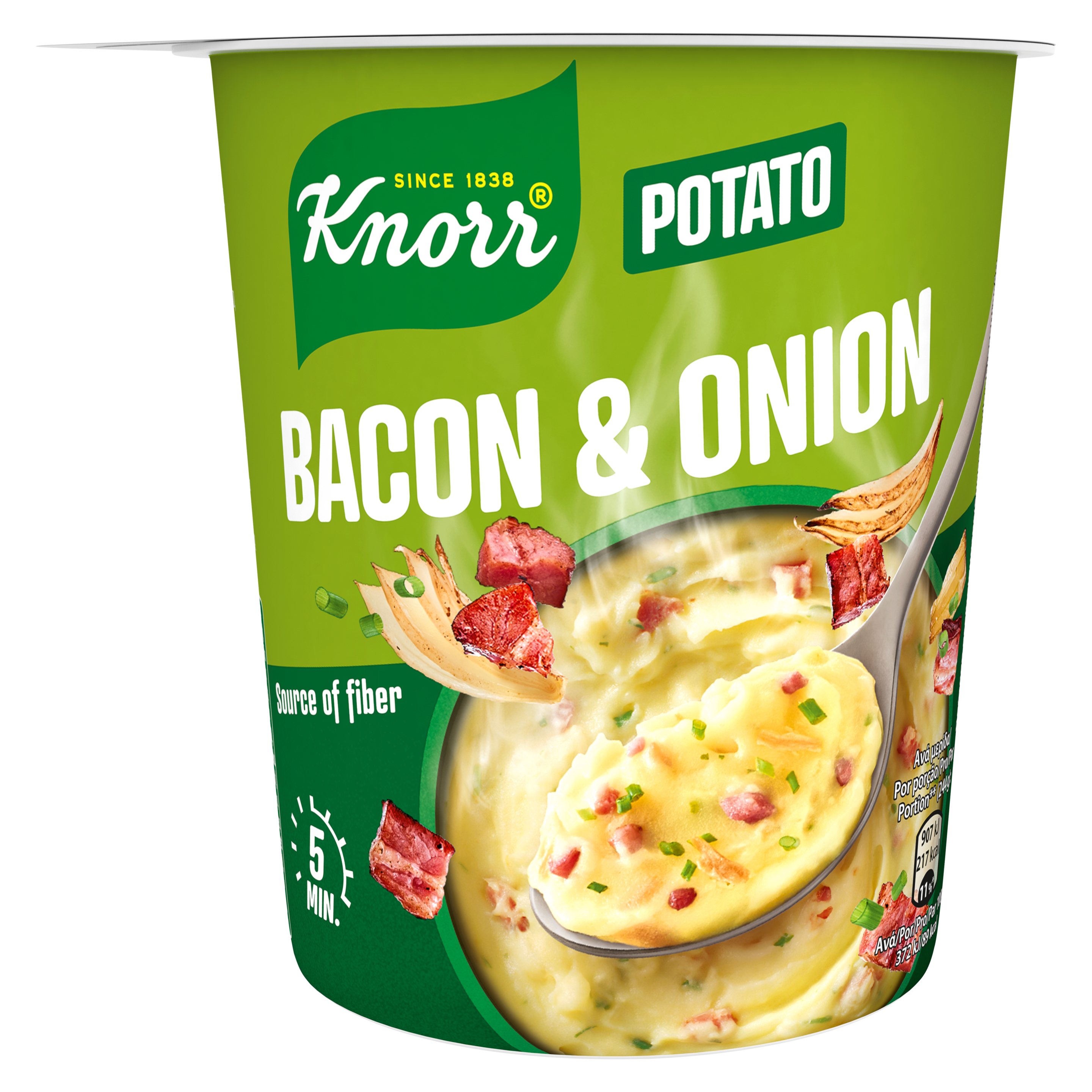 KNORR PASTA POT BACON AND CEBOLA 51G