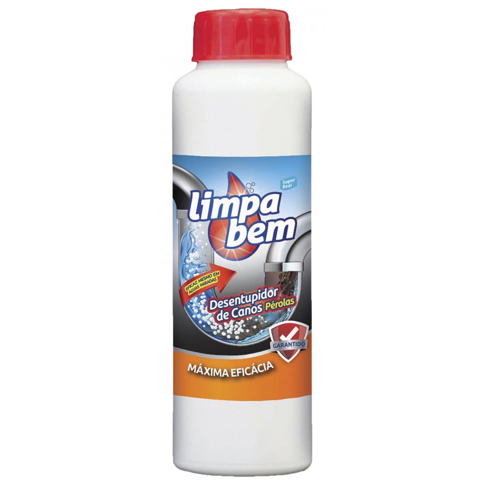 LIMPA BEM DESENTUPIDOR DE CANOS PEROLAS 1KG