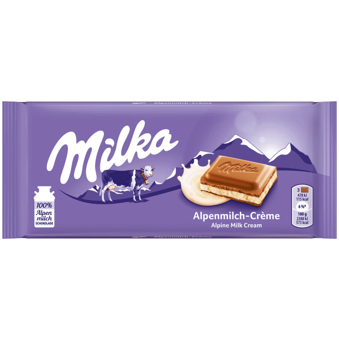 Milka chocolate Milk Creme 22x100g (40241)