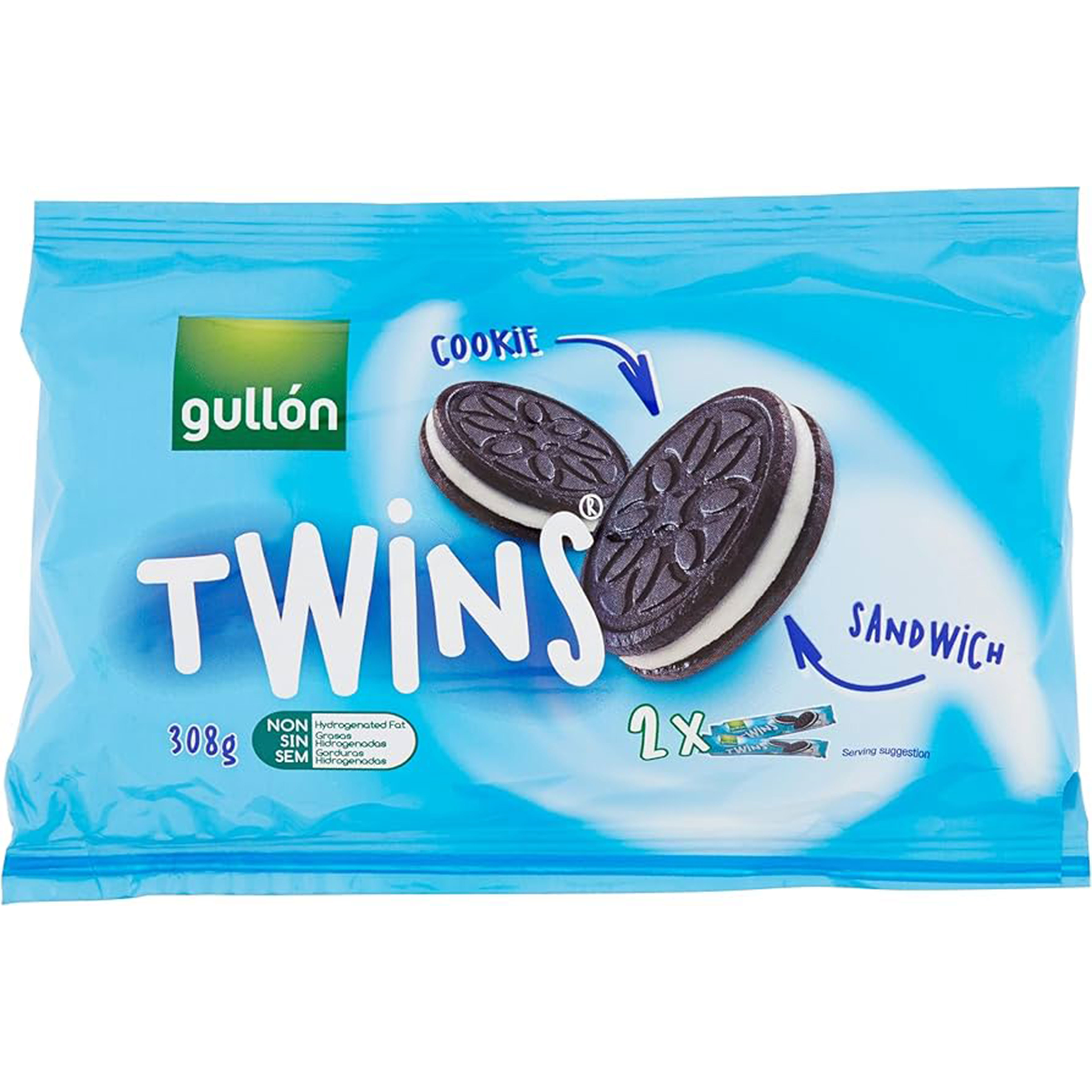 GULLON TWINS SANDWICH 308G (14761)
