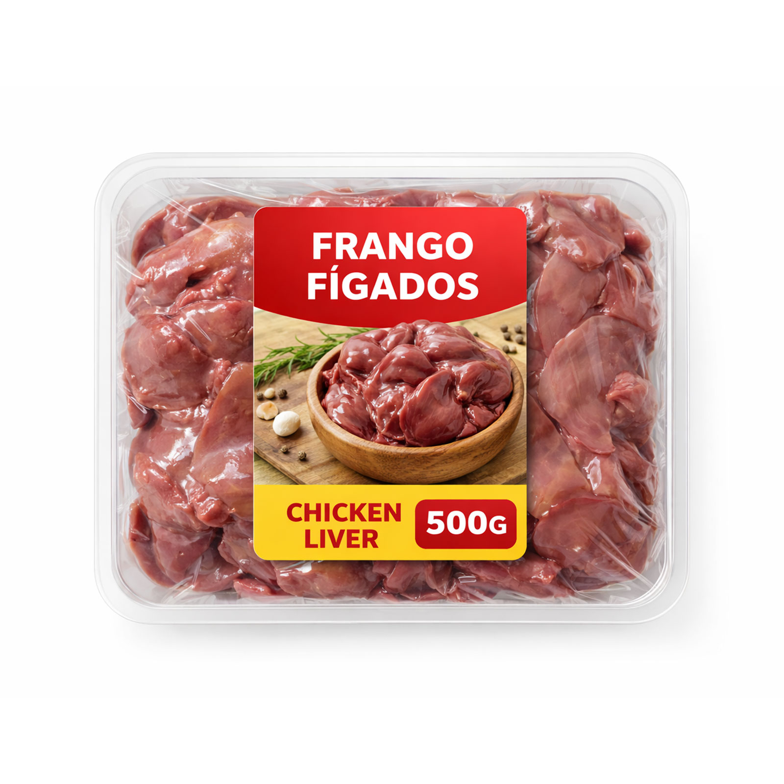 FRANGO FIGADOS - CHICKEN LIVER 500G