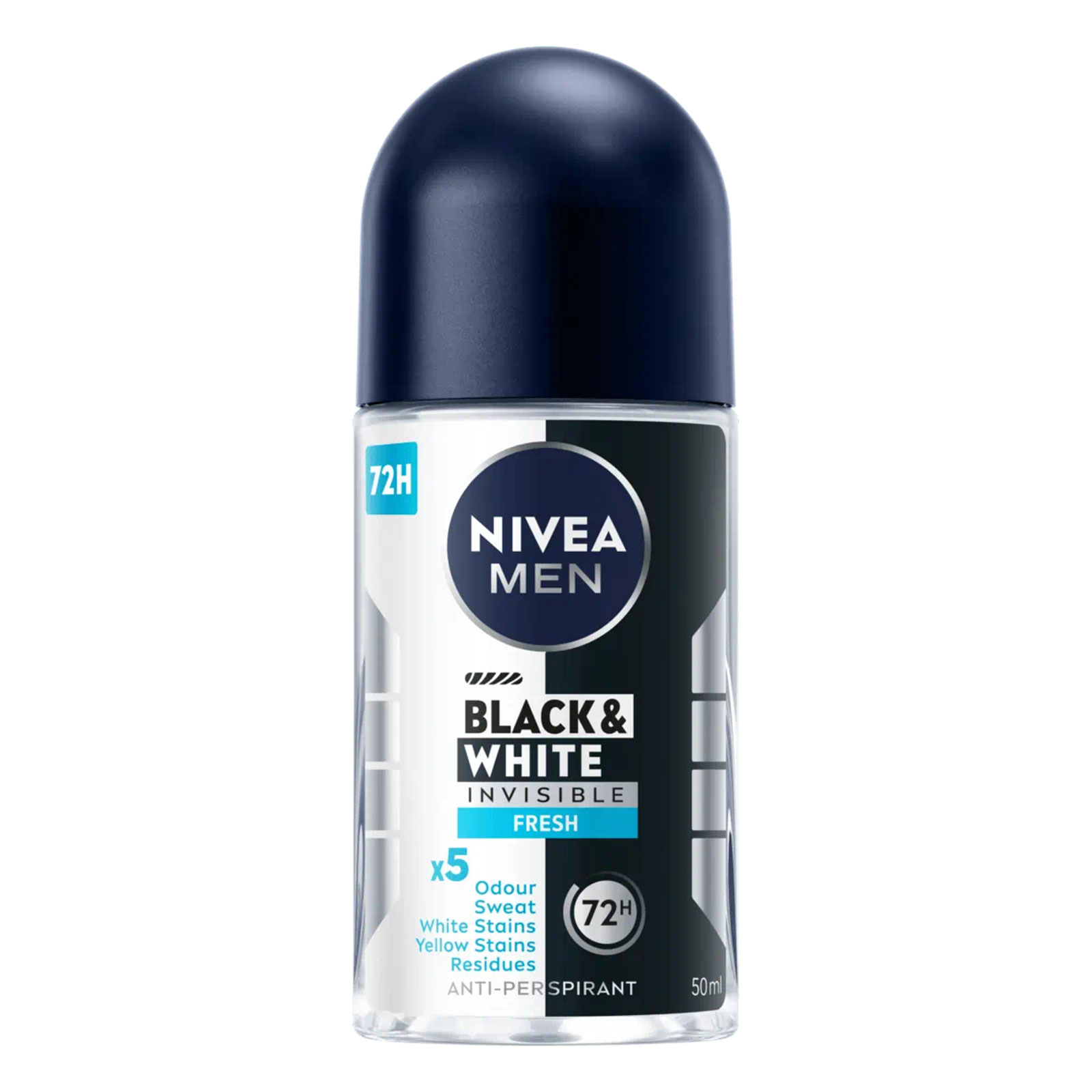 NIVEA MEN BLACK AND WHITE INVISIBLE FRESH 50ML