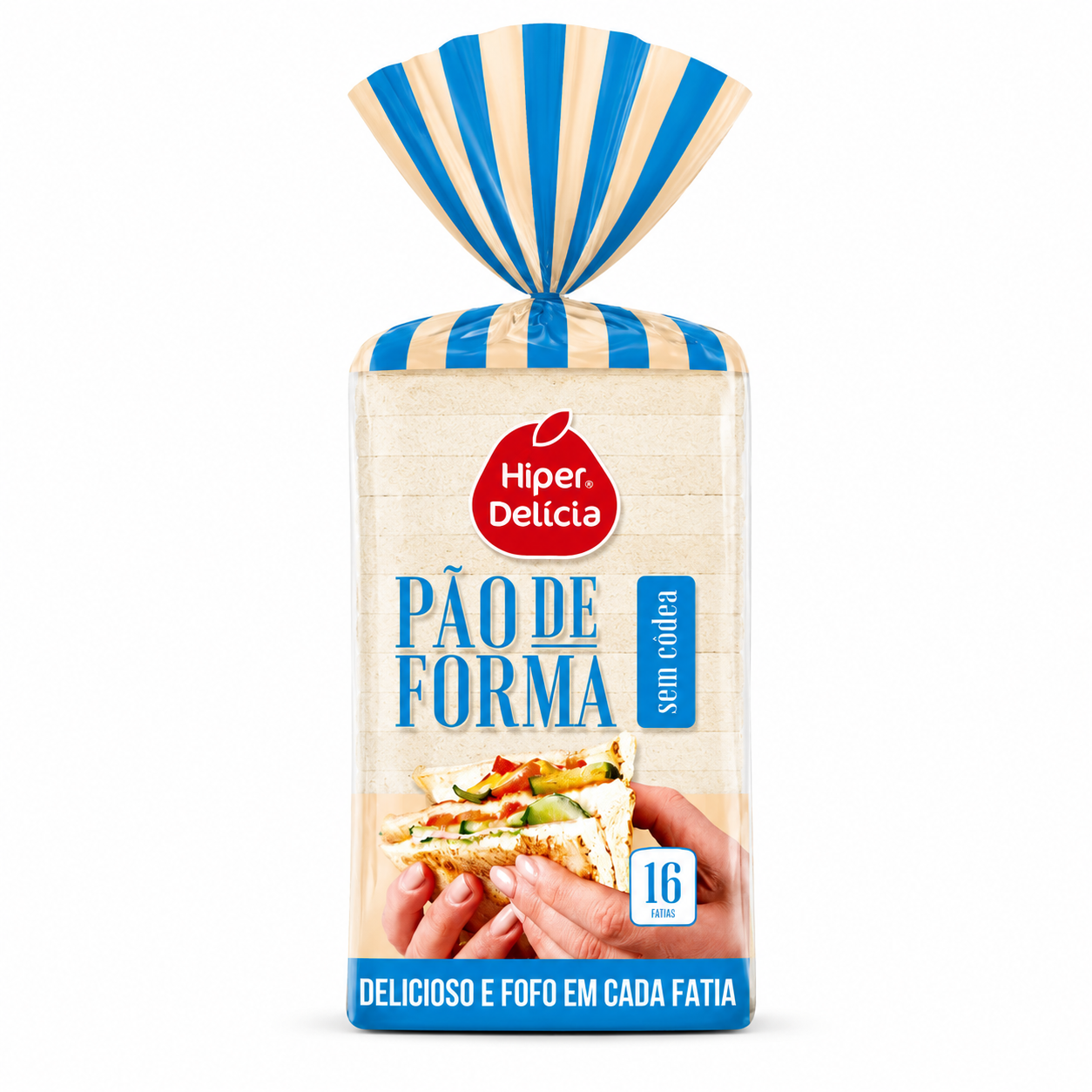 HIPER DELICIA PAO DE FORMA SEM CODES 450G