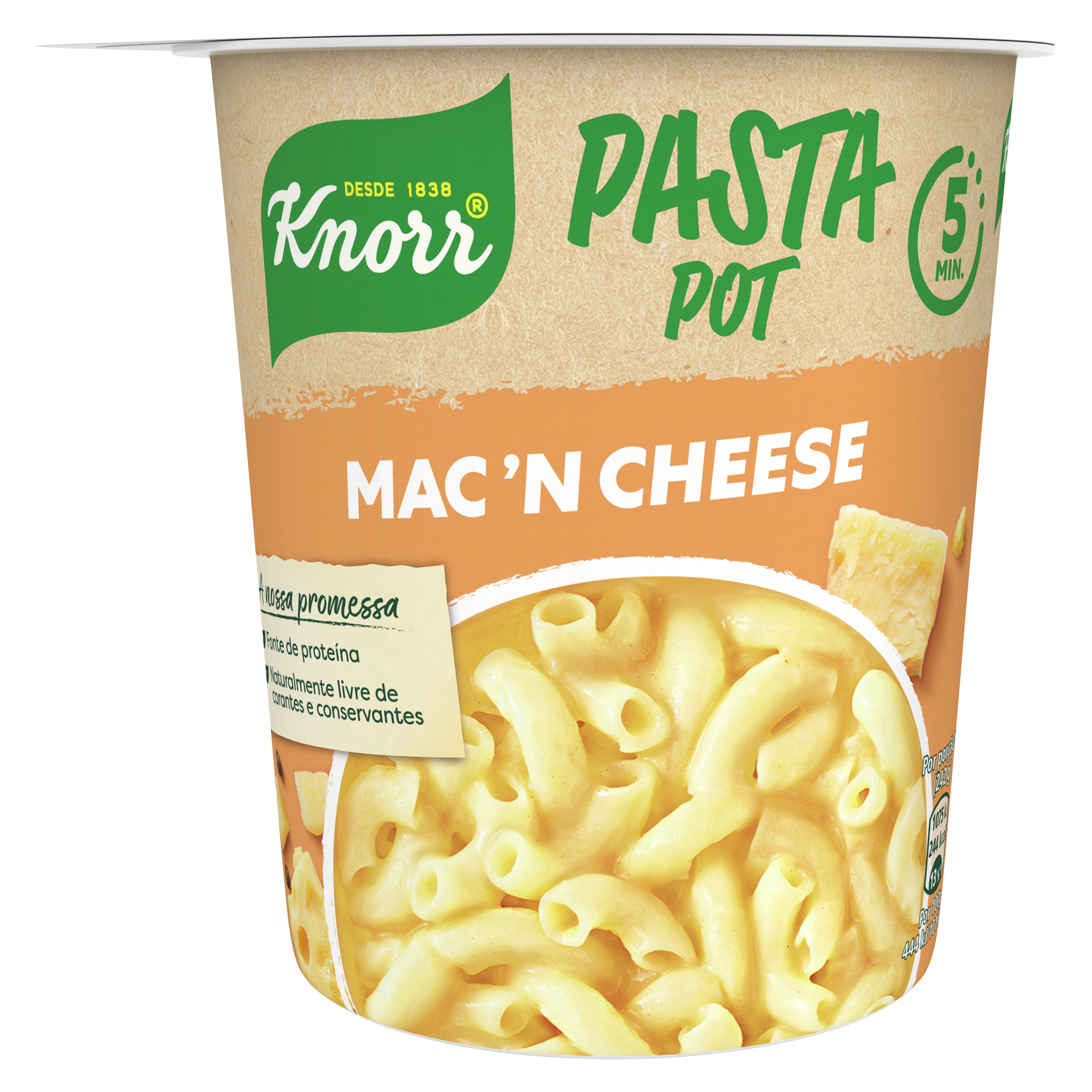 KNORR PASTA POT MAC & CHEESE 62G