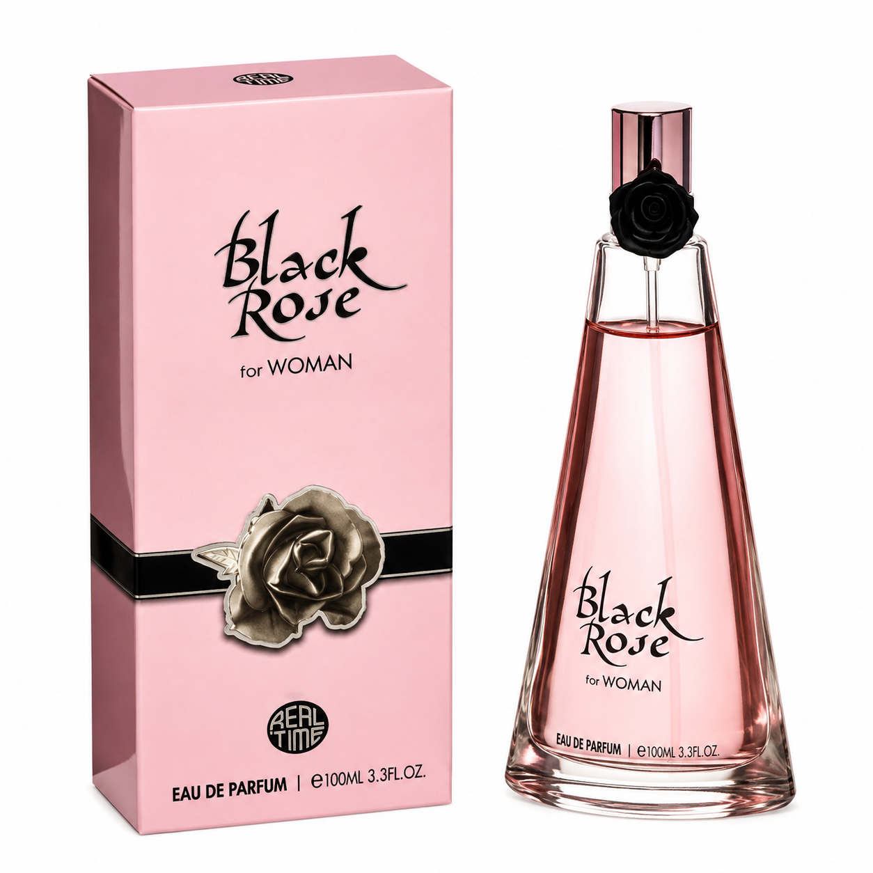 ES RT BLACK ROSE FOR WOMAN