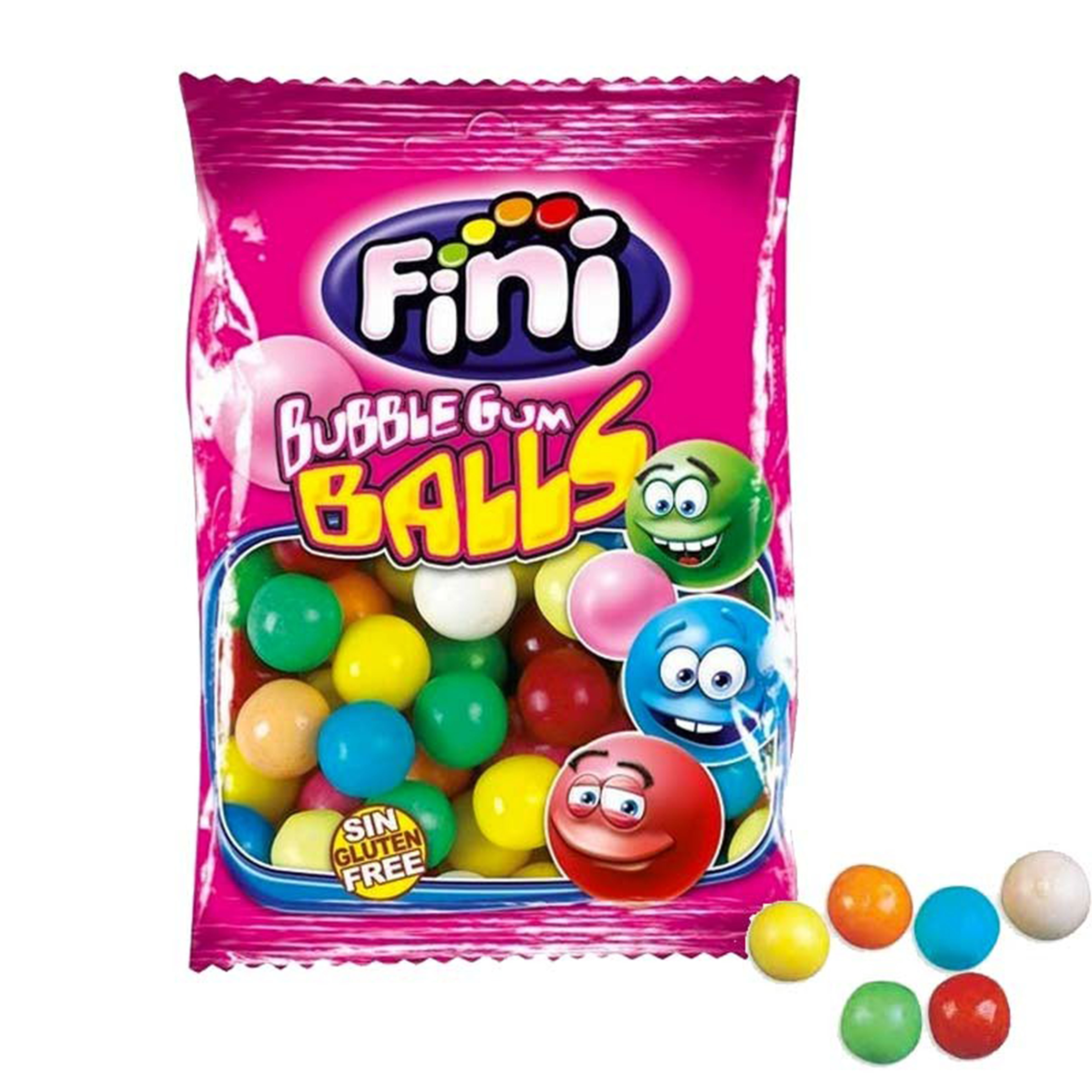 FINI BUBBLE GUM BALLS 90G (42828)