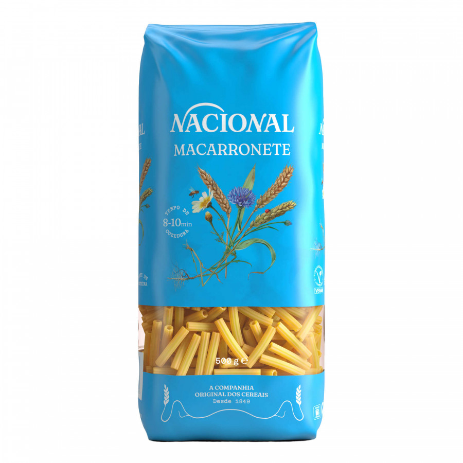 NACIONAL MACARRONETE RISCADO 500G