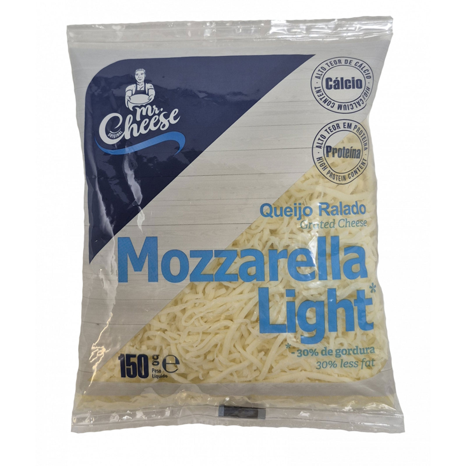 MR CHEESE QJ MOZZARELLA LIGHT RAIL 150G