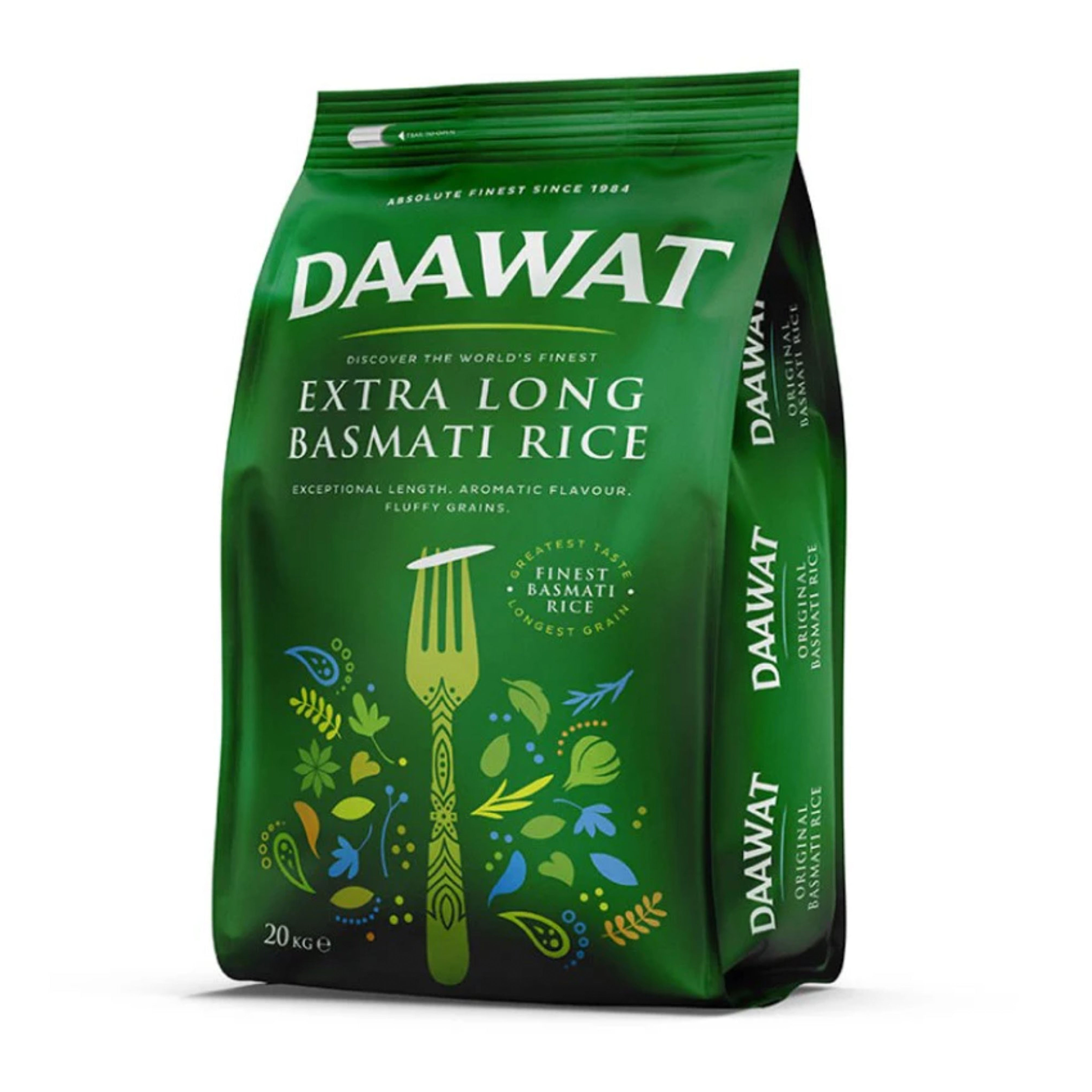 DAAWAT BASMATI ARROZ 20KG