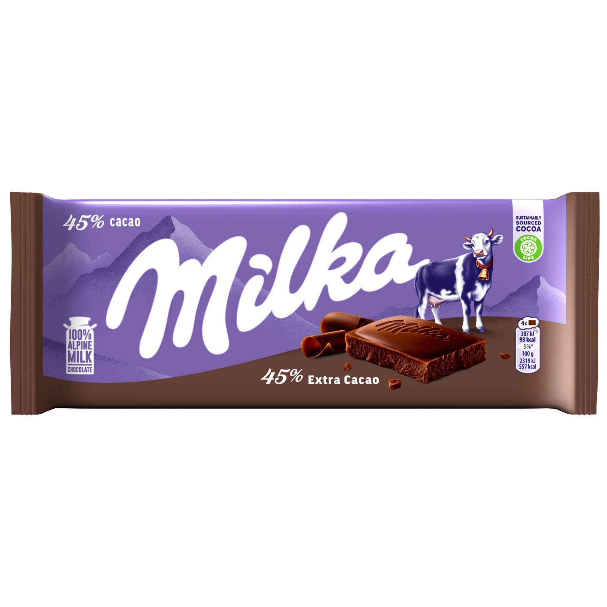 Milka chocolate extra cacao 45 % 25x90g (40238)