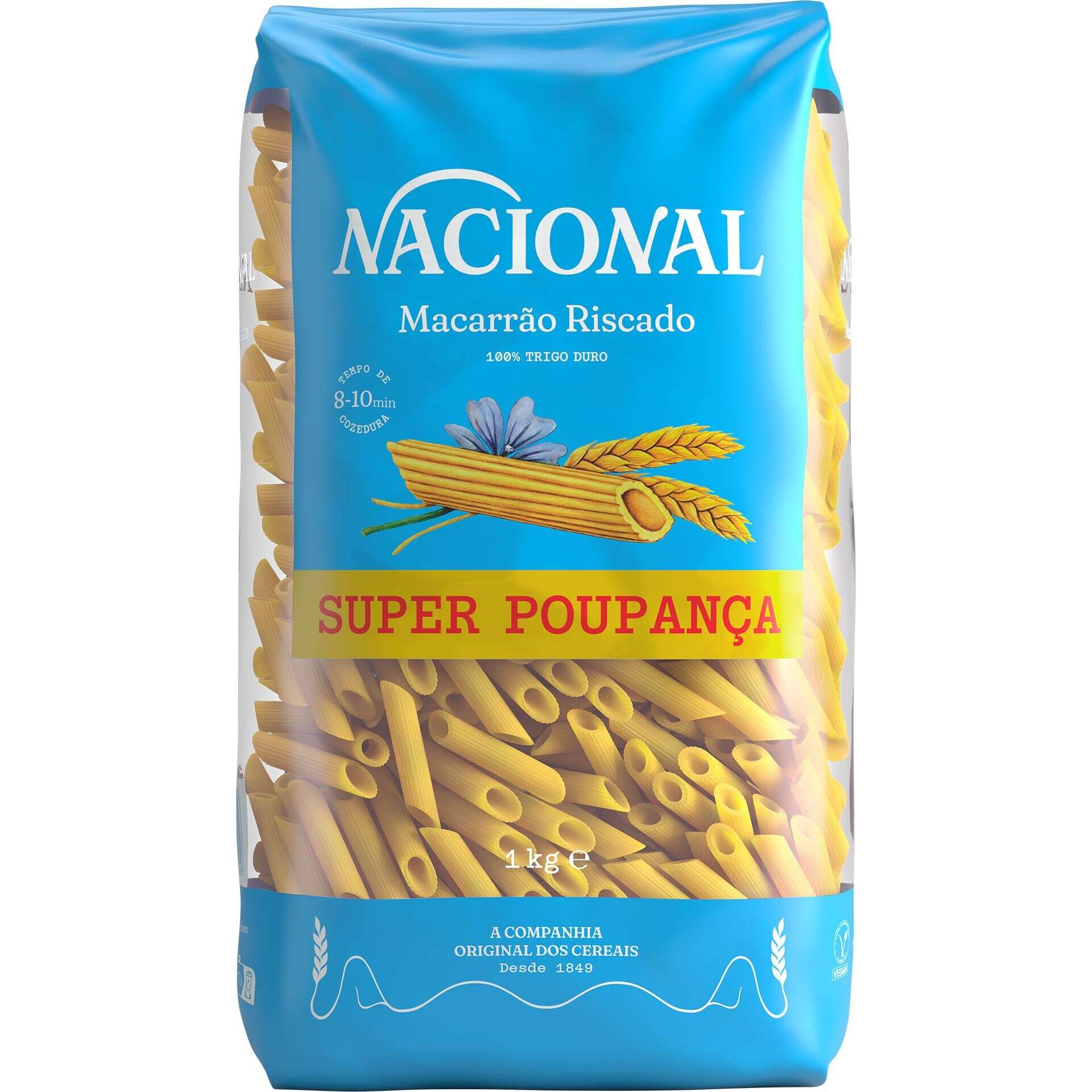 NACIONAL MACARRAO RISCADO 1KG