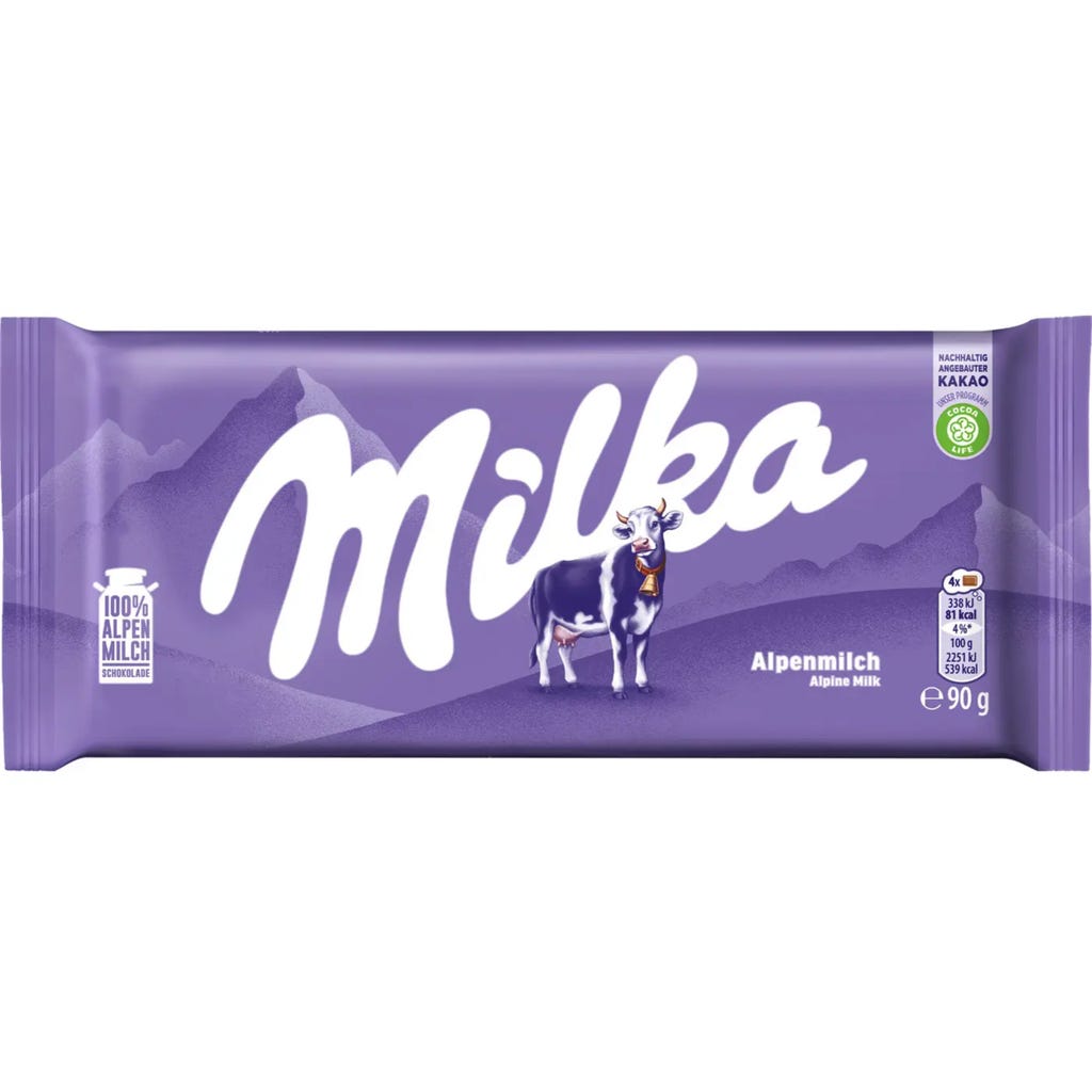 MILKA CHOCOLATE LECHE 90G [KI] (40221)