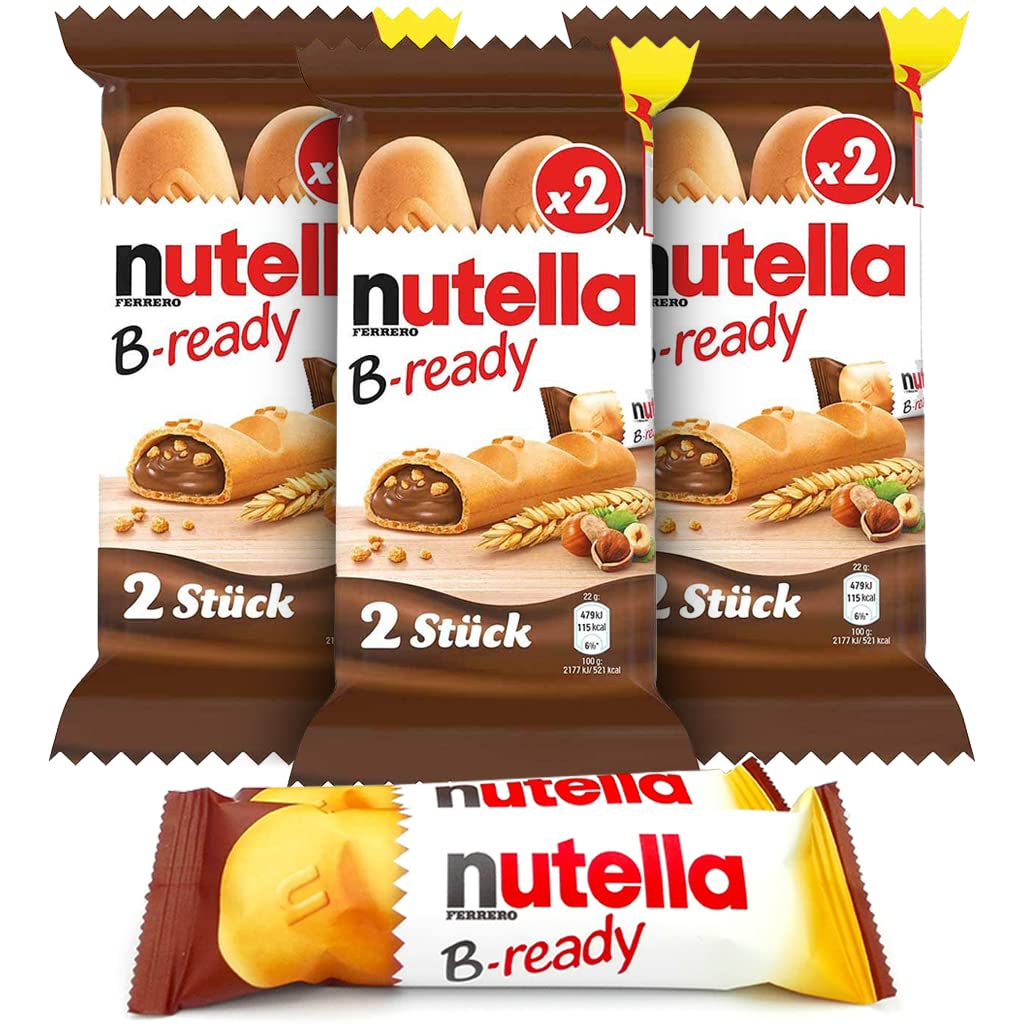 Nutella ready pack-2 24x44g (40502)