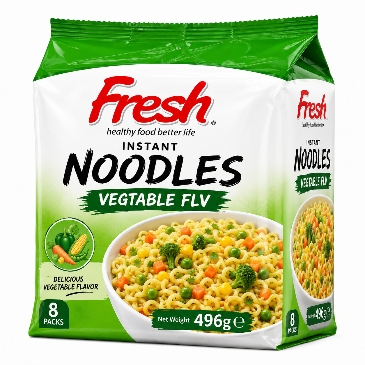 FRESH INSTANT NOODLES VEGTABLE FLV 496G 