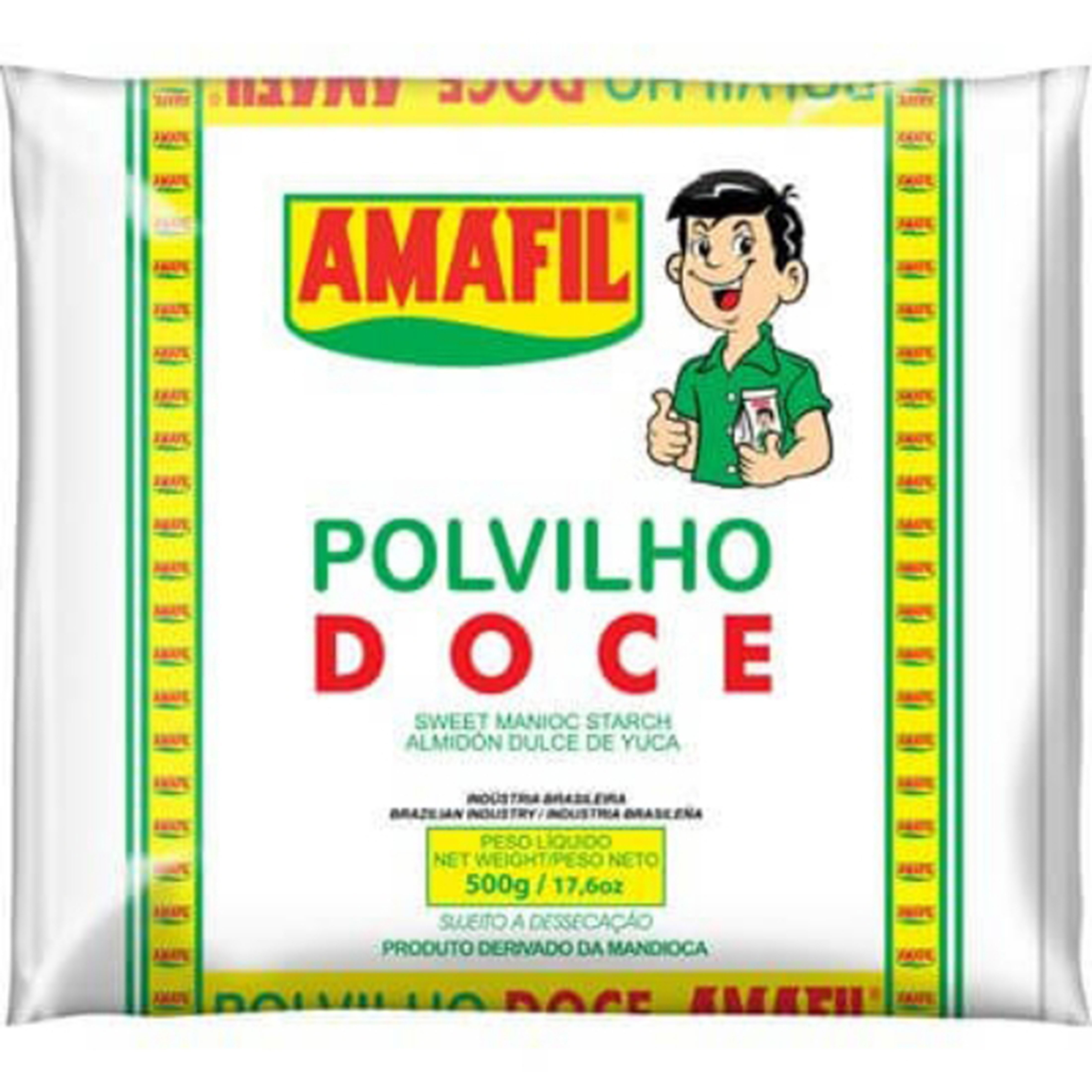 AMAFIL POLVILHO DOCE 500G