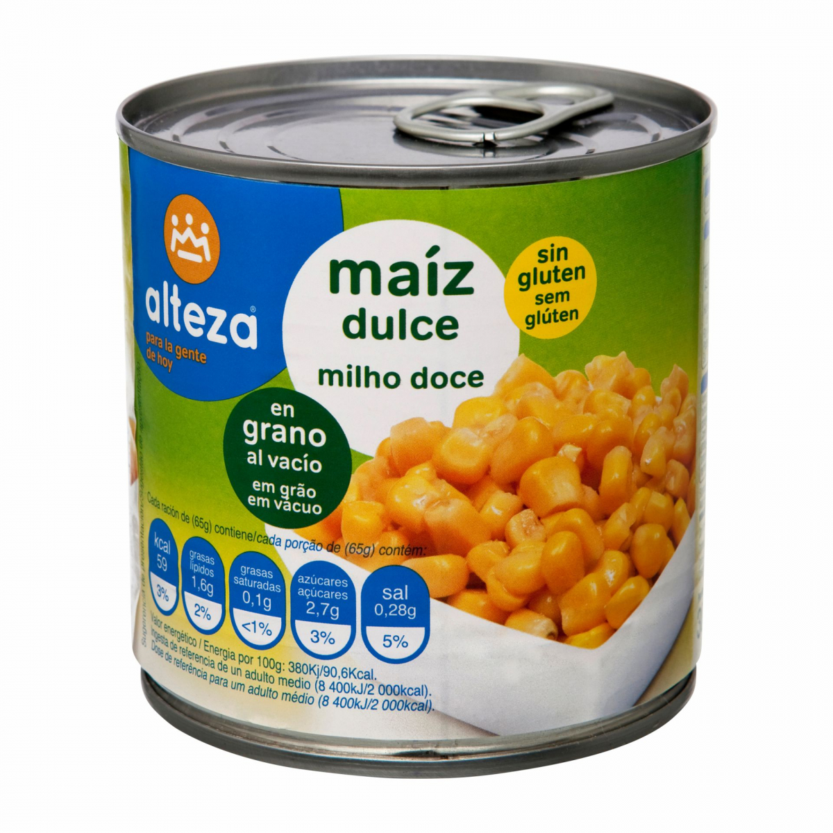 ALTEZA MILHO DOCE 340GM