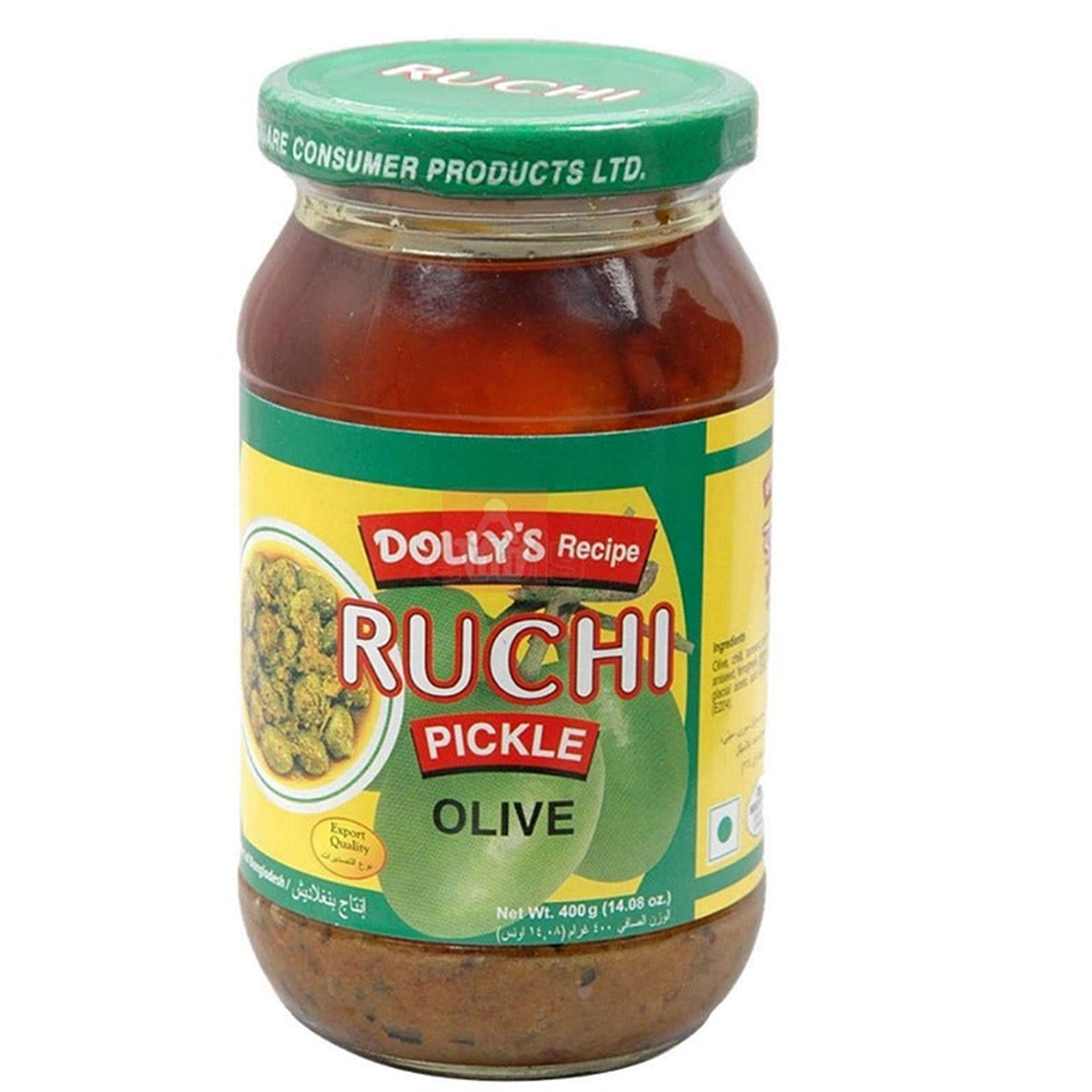 RUCHI OLIVE PICKLE 400G