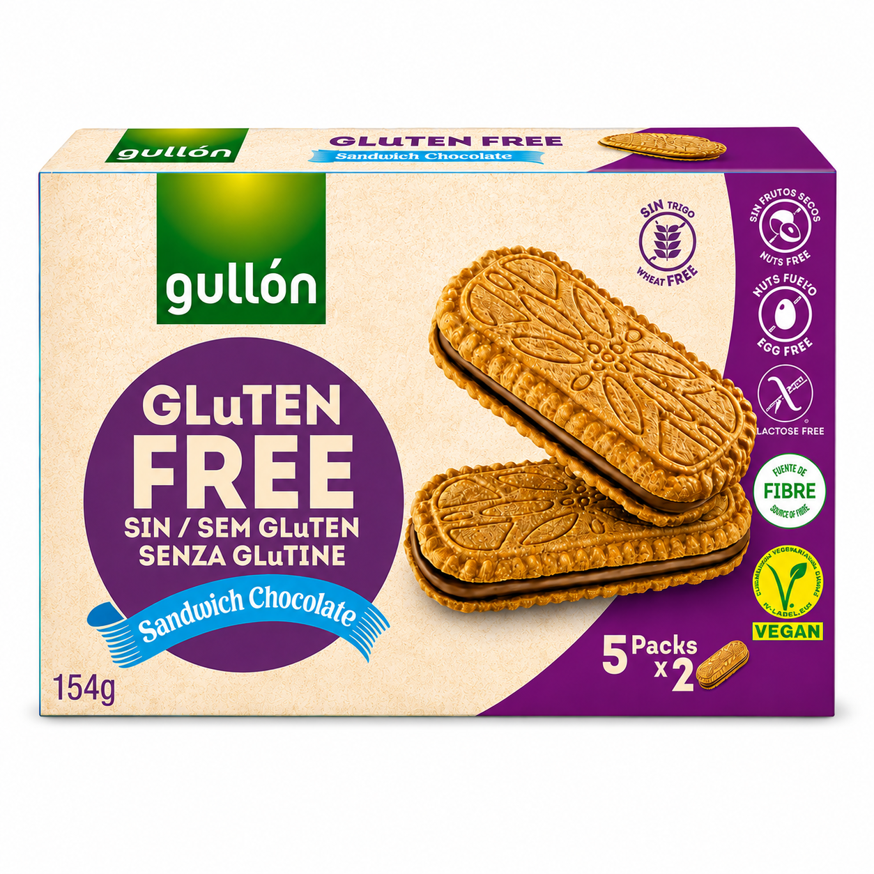 GULLON SINGLE SANDWICH PACK 154G