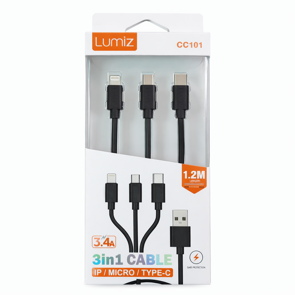 LUMIZ 3in1 3.4A USB